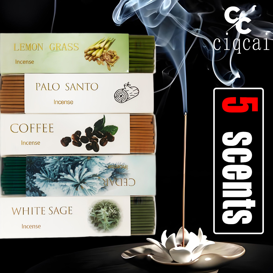 Quality Home Fragrance - 【5 saveurs】 Bâtonnets d'encens épais de