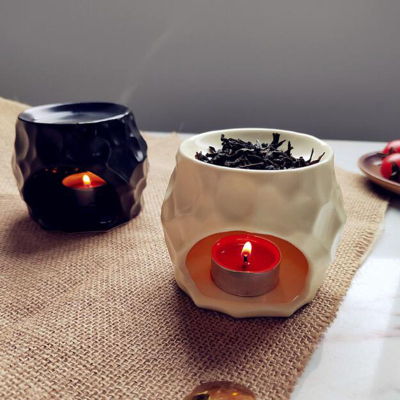 Home Fragrance Oils For Oil Burners - Brûleur d'aromathérapie en céramique rétro, Eva