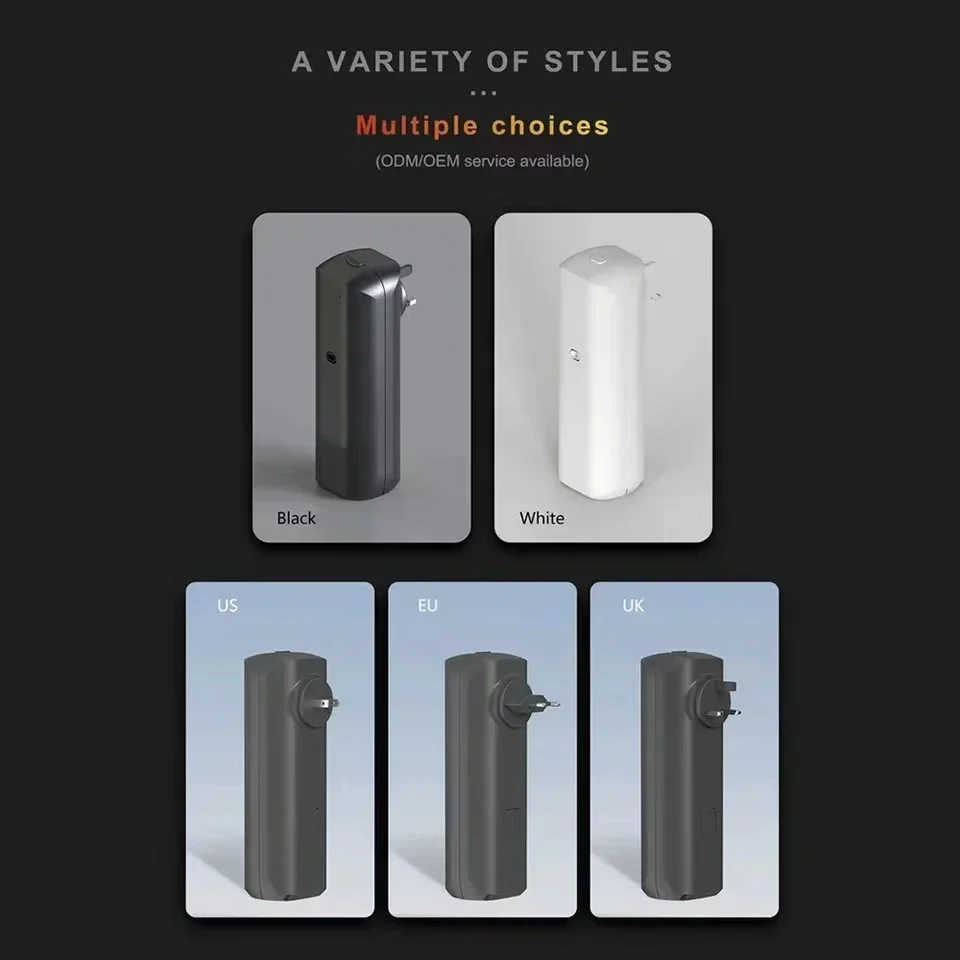 Home Fragrance Premium - Diffuseur d'huiles essentielles enfichable mural, désodorisant