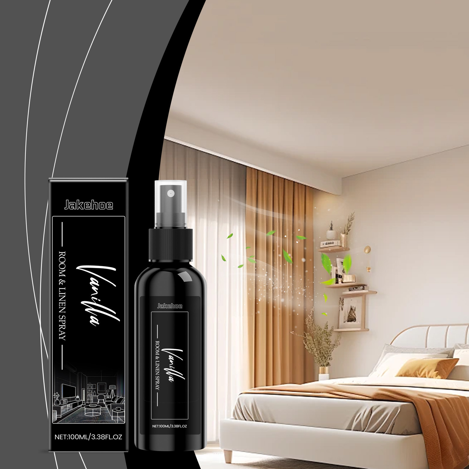 Home Fragrance Linen - Spray en tissu de lin, parfum