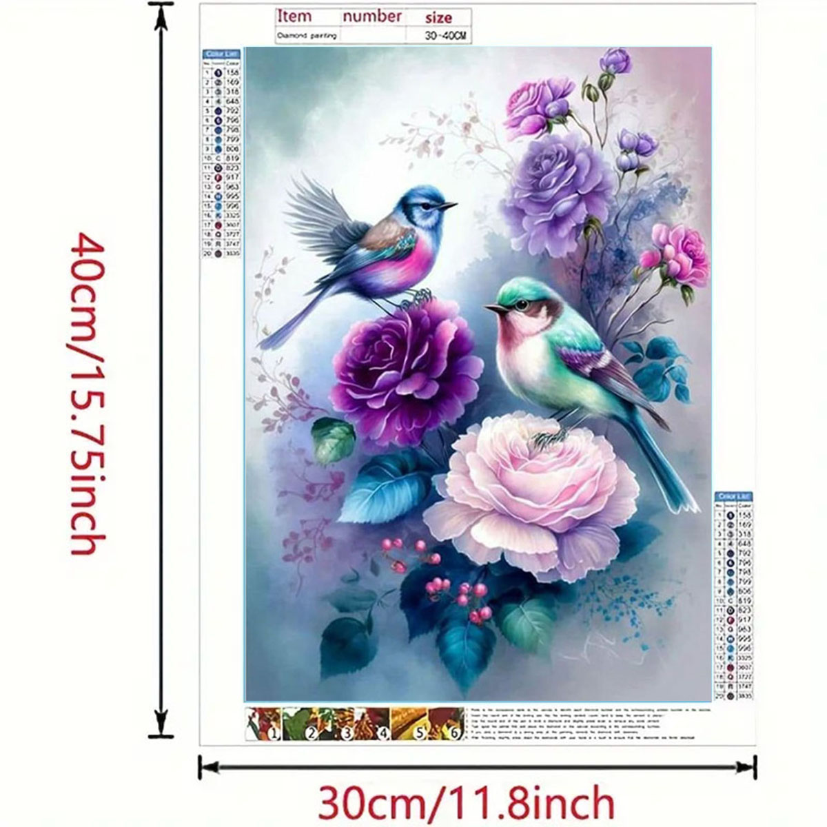Home Fragrance Flowers - 1 Kit de Peinture Diamant Parfum