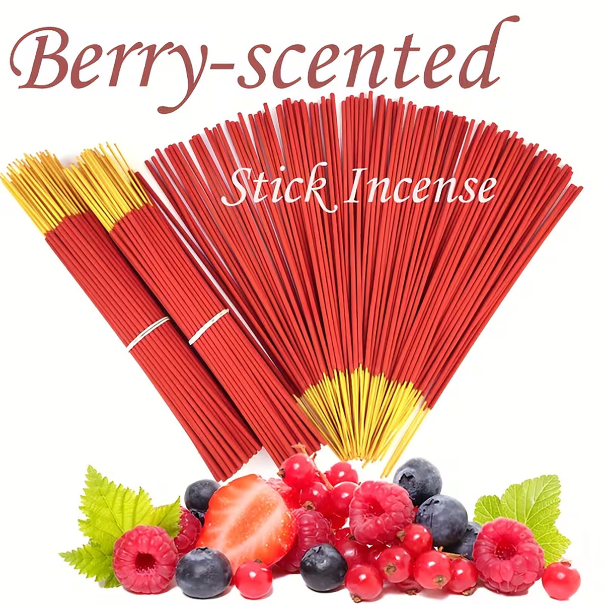 Quality Home Fragrance - Bâton d'encens aux fraises sauvages -