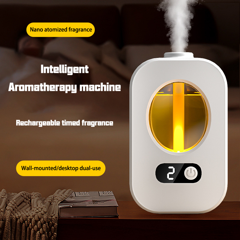 Home Fragrance Diffuser Oil - Diffuseur automatique d'aromathérapie, machine à parfum