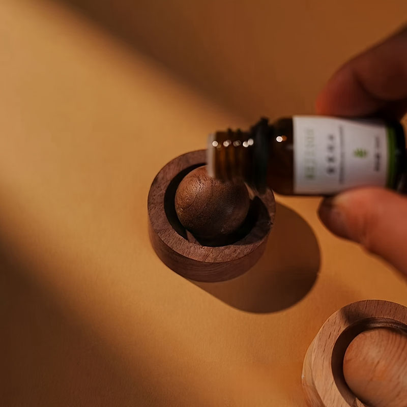 Quality Home Fragrance - Diffuseur d'arômes en bois élégant, conception