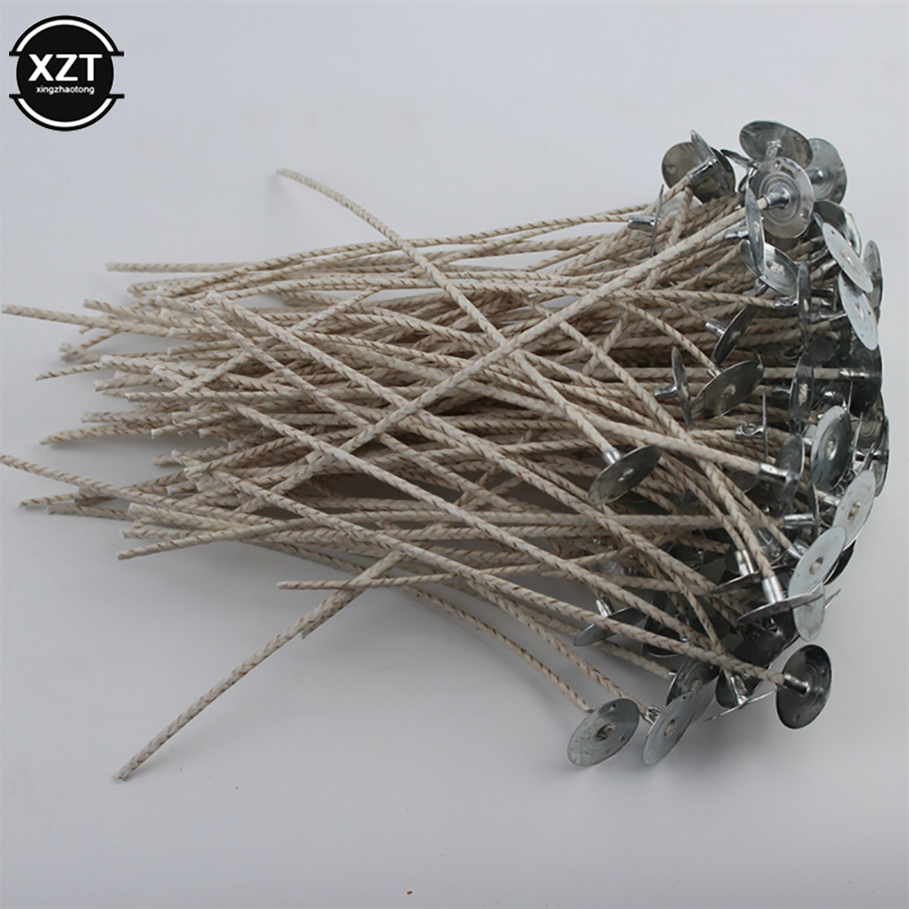 Wooden Wick Candle - 100 pièces/lot Mèches de bougies sans