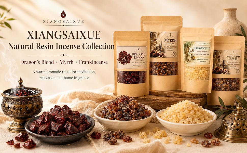 Home Fragrance Types - Encens en Résine Naturelle Multi-Spécies :