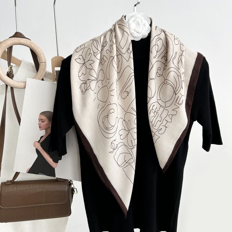 Nouvelle Écharpe en Soie Velou - Home Fragrance Linen avis et prix