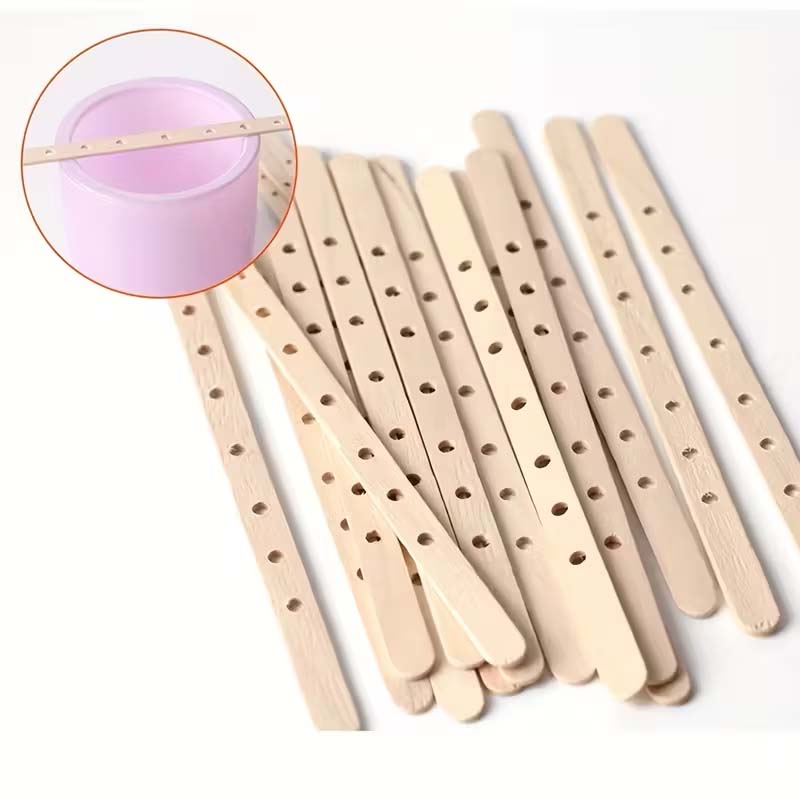 Porte-mèche de bougie en bois, - Wooden Wick Candle avis et prix