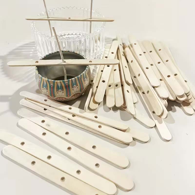 Porte-mèche de bougie en bois, - Wooden Wick Candle avis et prix