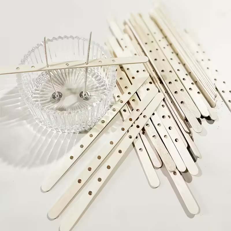 Porte-mèche de bougie en bois, - Wooden Wick Candle avis et prix