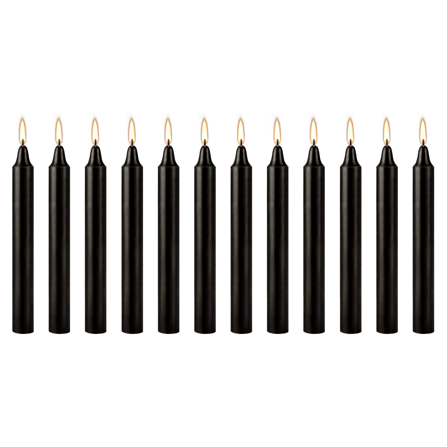 12 bougies noires de 3,9*0,4 p - Quality Home Fragrance avis et prix