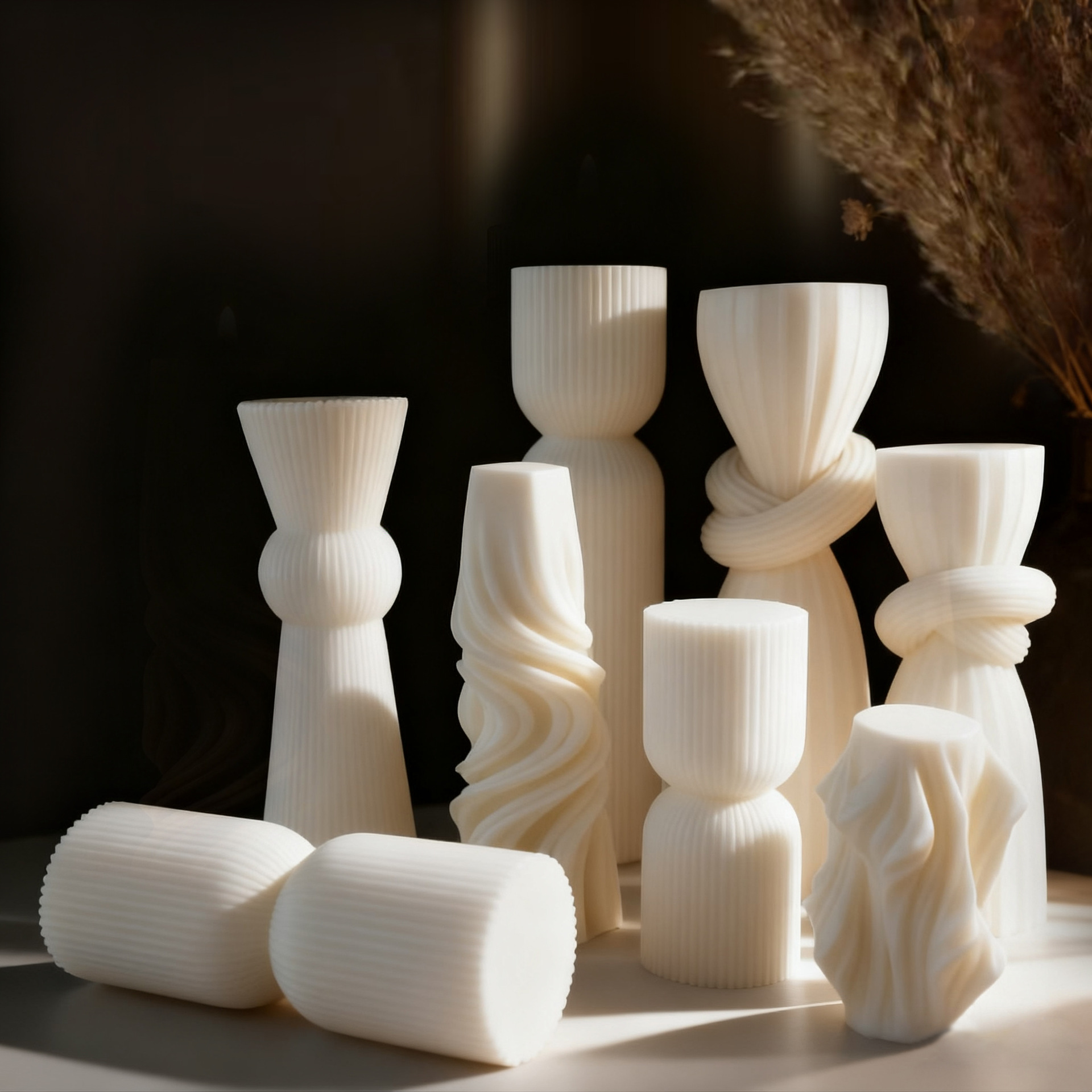 Bougie parfumée blanche minima - Home Fragrance Flowers avis et prix