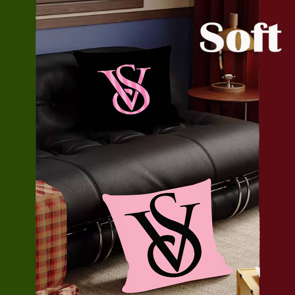 Housse de coussin rose, taie d - Home Fragrance Victoria Secret avis et prix
