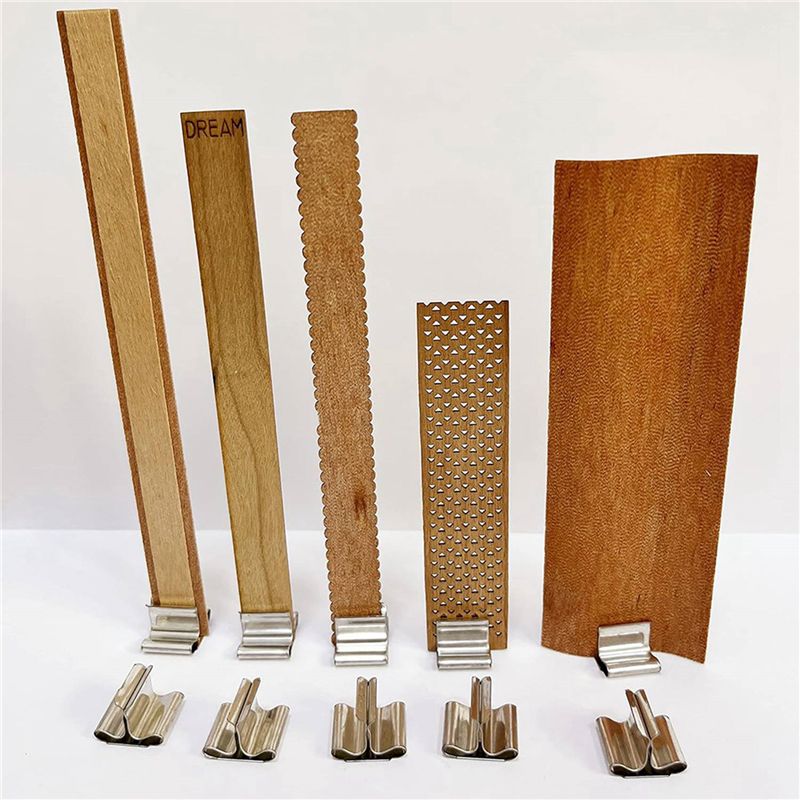 ABUI-400 PCS Support de mèche  - Wooden Wick Candle avis et prix
