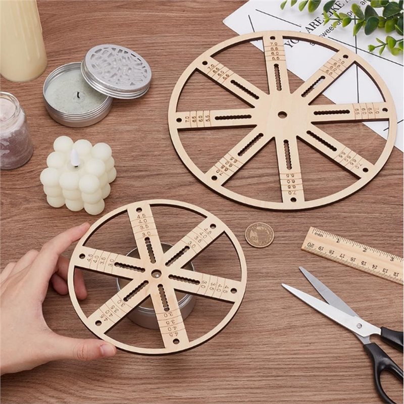 ABUI-Wick Holders, ensemble de - Wooden Wick Candle avis et prix